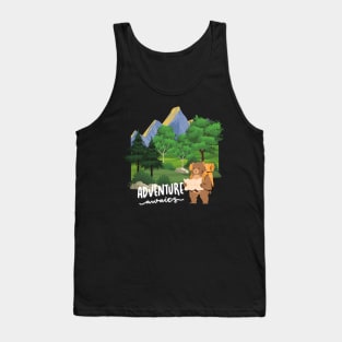 Adventure is my therapy Adventure Explore the world travel lover Tank Top